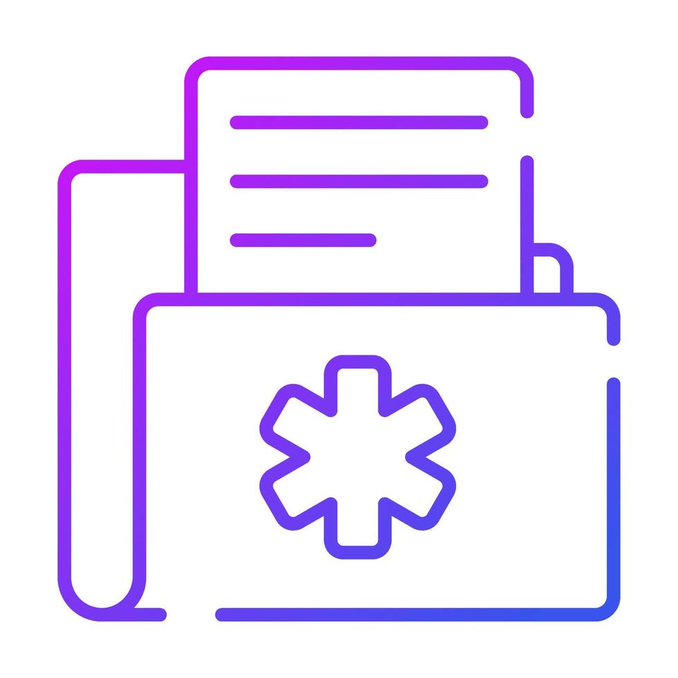 medical folder Modern concepts design, vector illustration