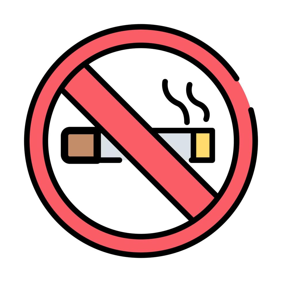 stop smoking Modern concepts design, vector illustration