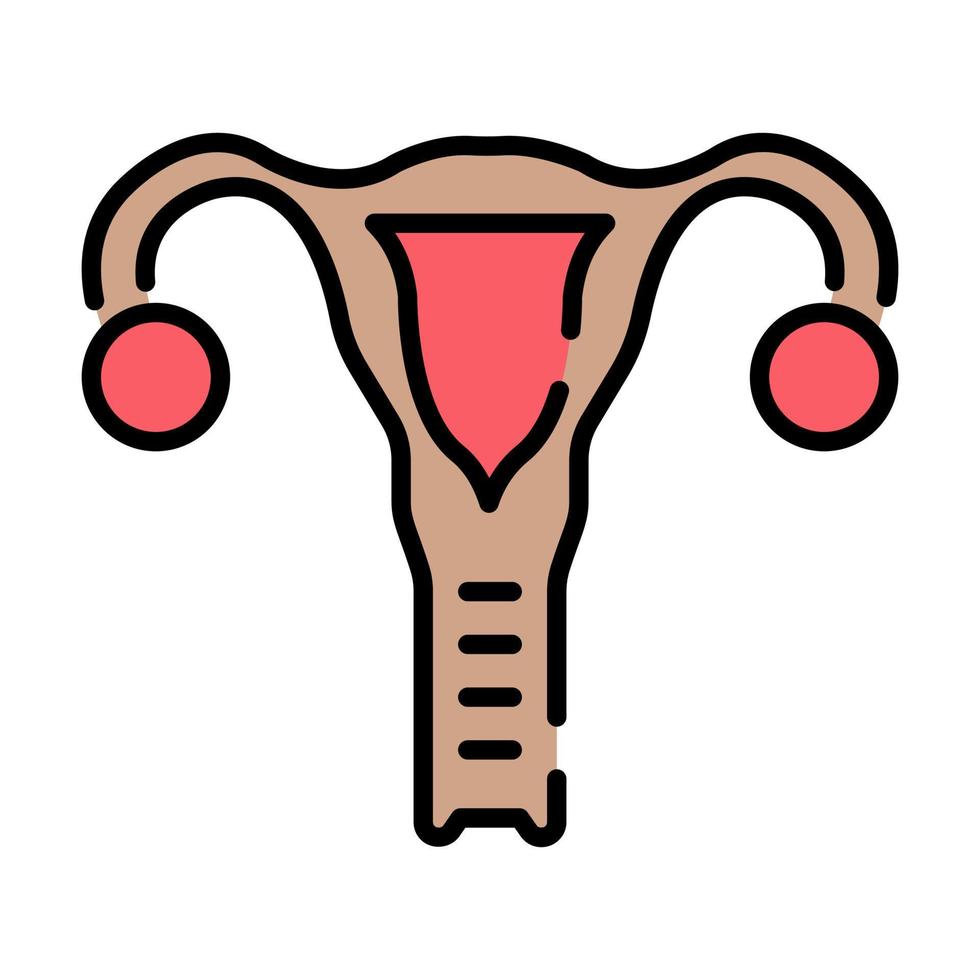 uterus Modern concepts design, vector illustration