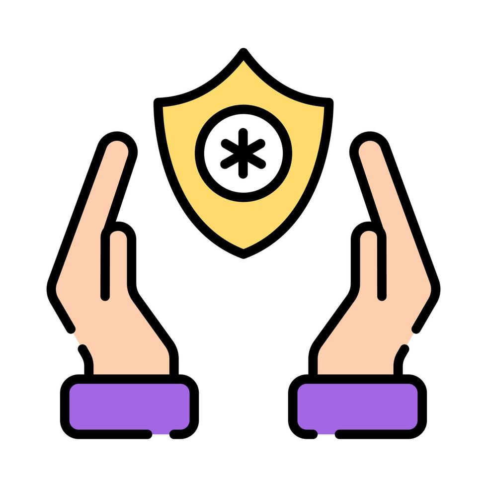health insurance Modern concepts design, vector illustration
