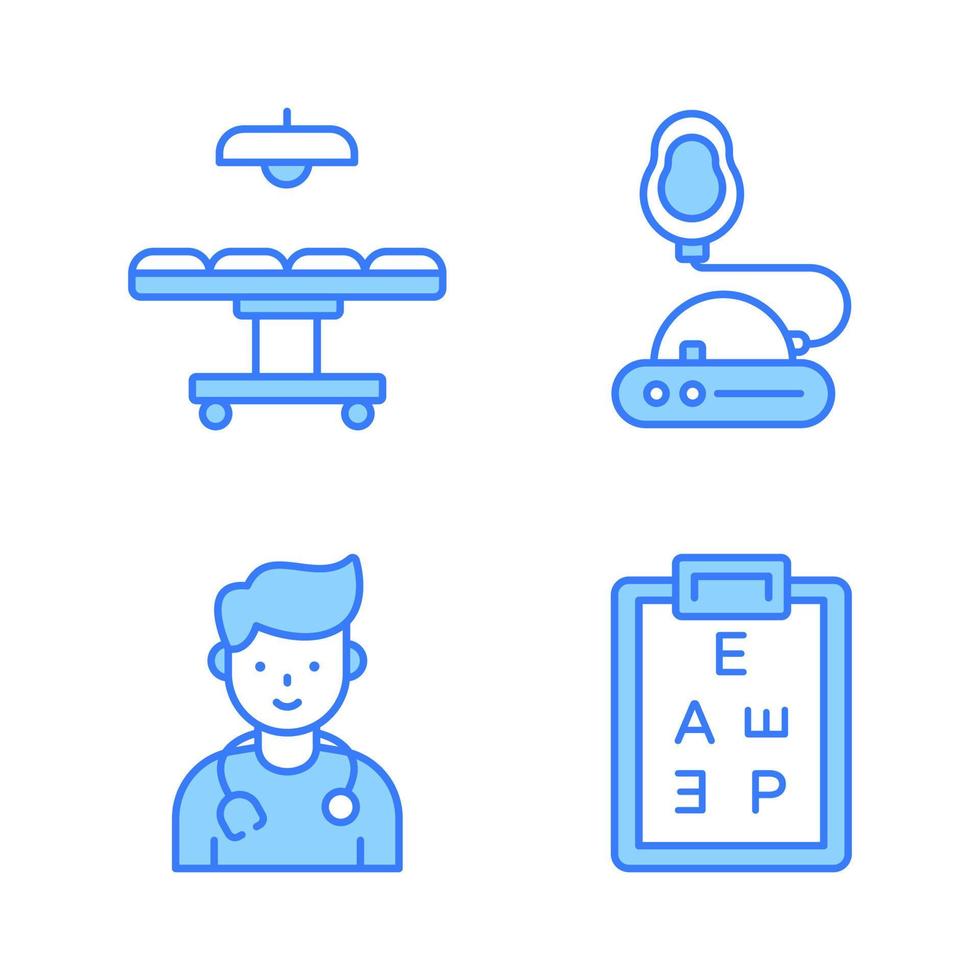 Medical Icons, Healthcare Vector, Hospital Collection Set. vector