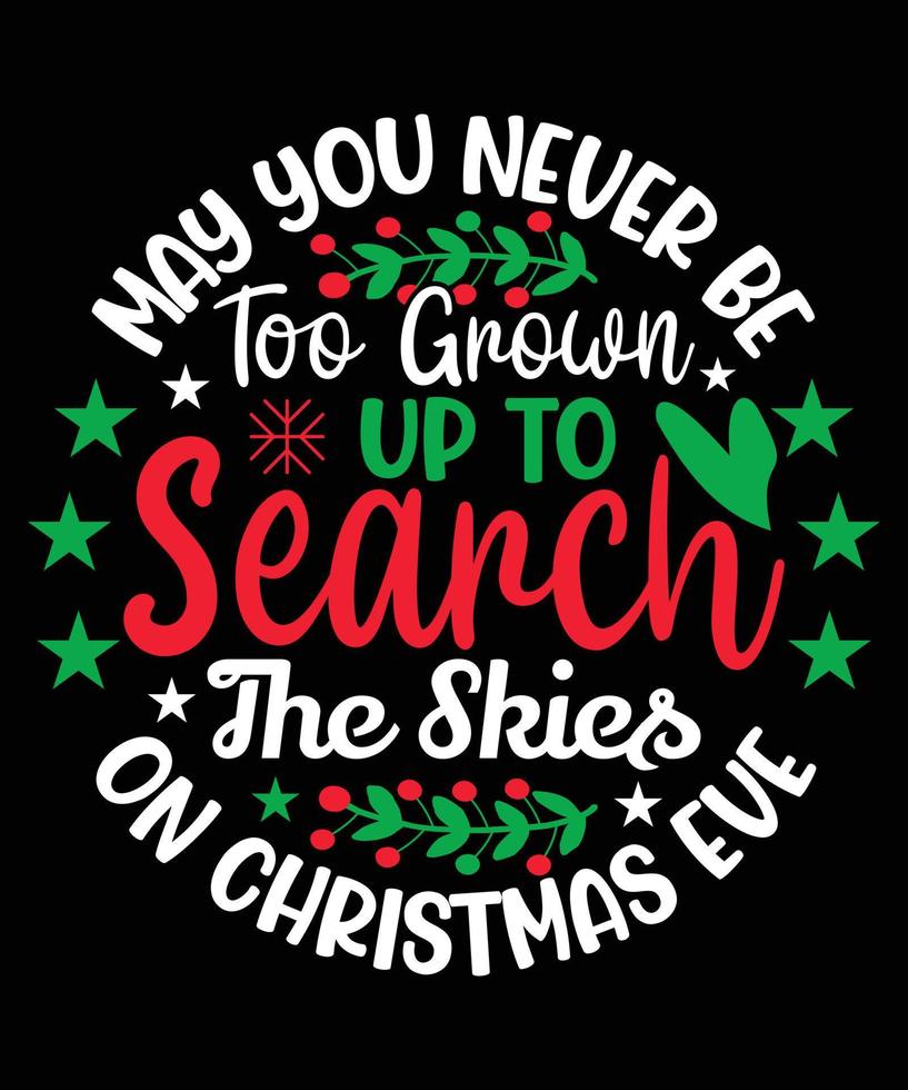 Best Christmas T-shirt Design vector