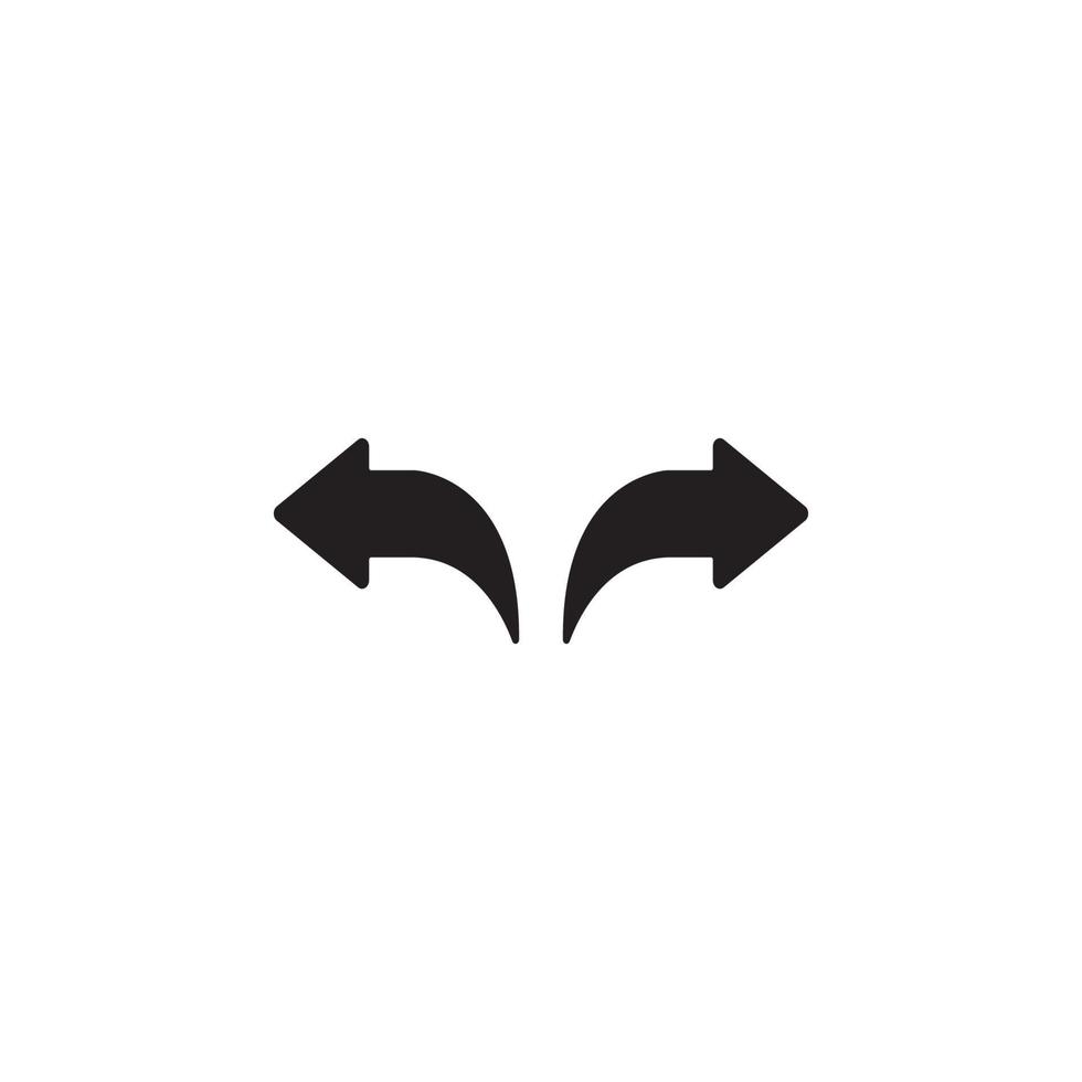 undo icon vector illustration design template