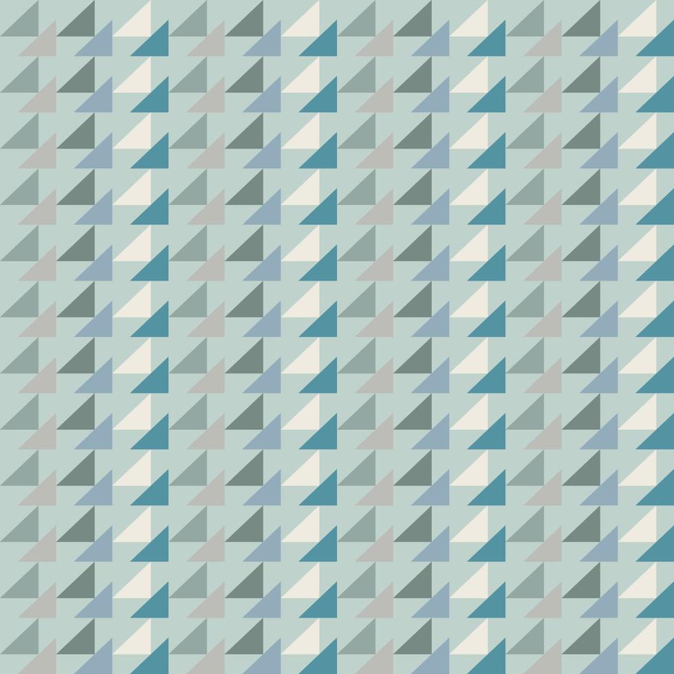 fondo pastel triángulo. lindo fondo de pantalla con color azul. fondo de patrón vector