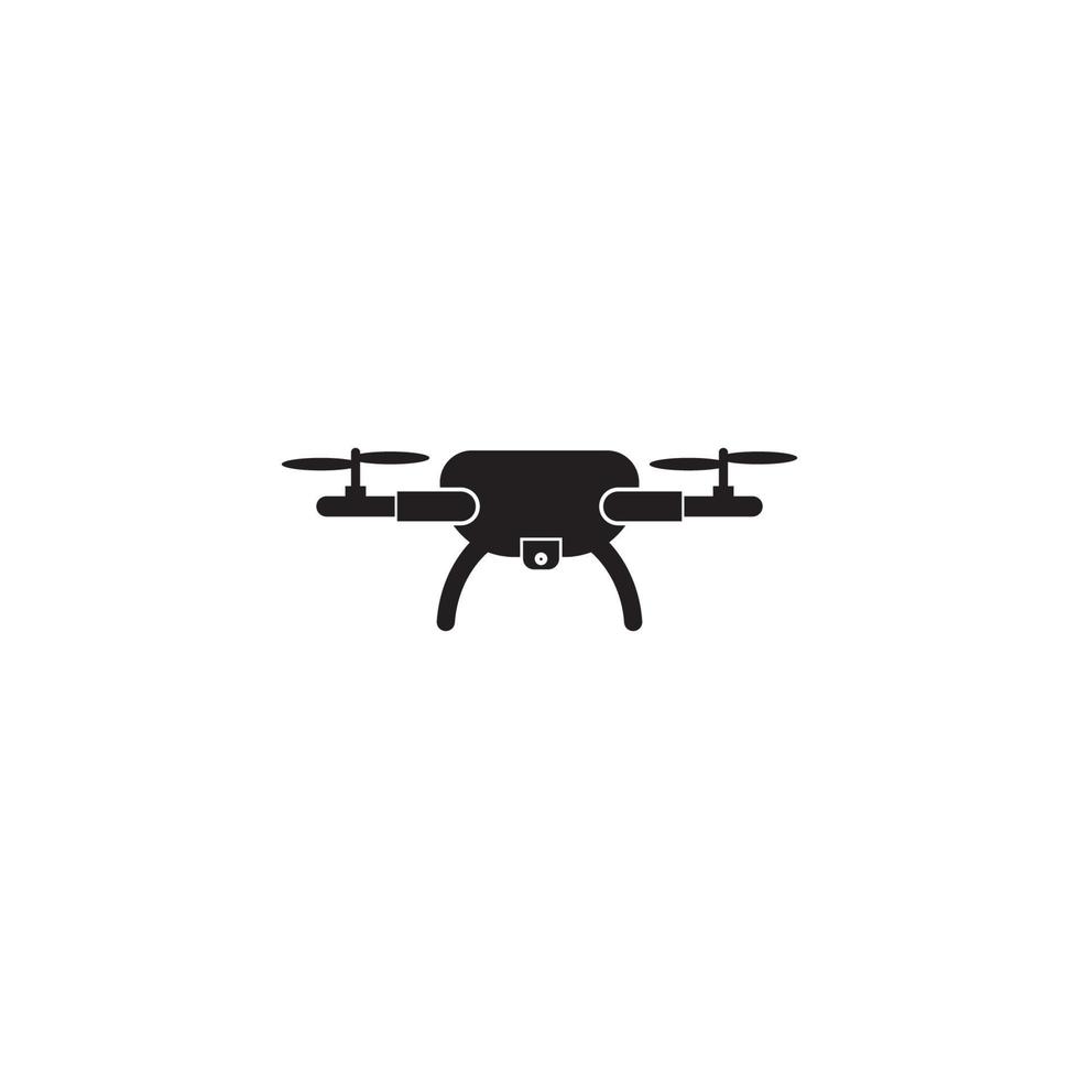 Drone logo vector illustration design template