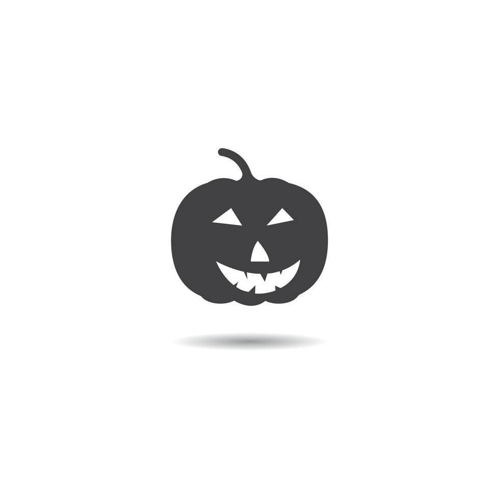 pumpkin icon vector illustration design template