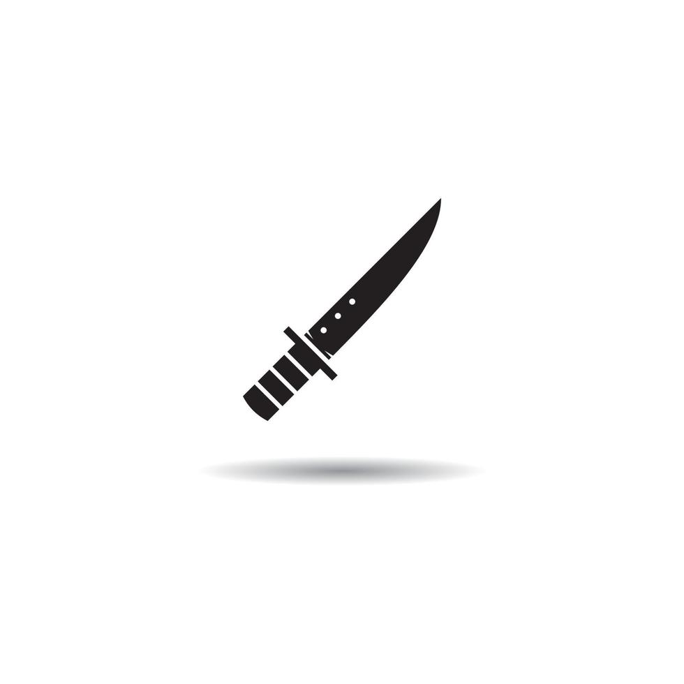 Military Knife icon vector illustration design template