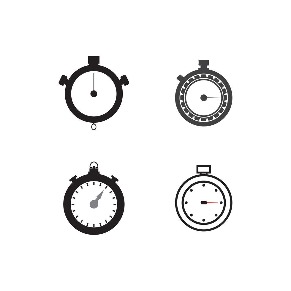 Stopwatch icon  vector design template