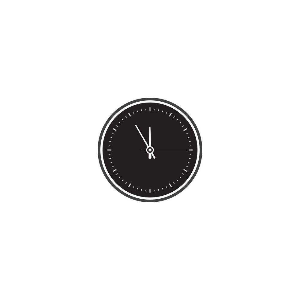 Clock icon  vector illustration template design