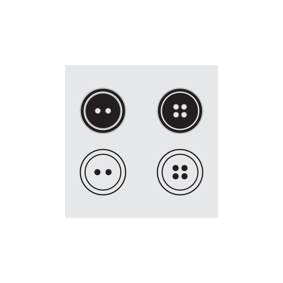 button dress icon vector illustration design template