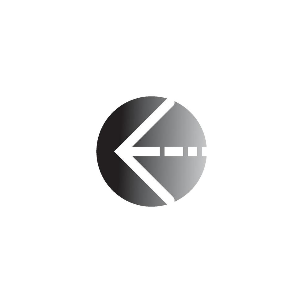 undo icon  vector illustration design template.