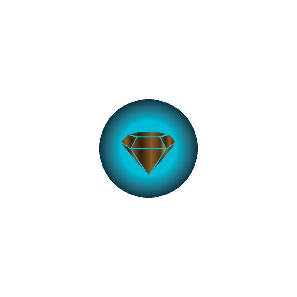 plantilla de diseño de ilustración de vector de logotipo de diamante.