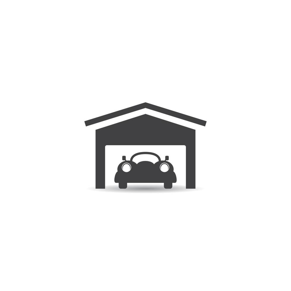 Garage icon  vector illustration template design