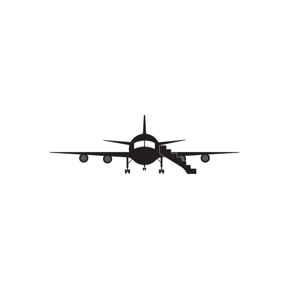 Airplane icon vector illustration design template
