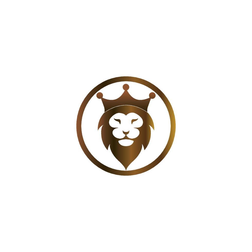 Lion Logo vector illustration design template