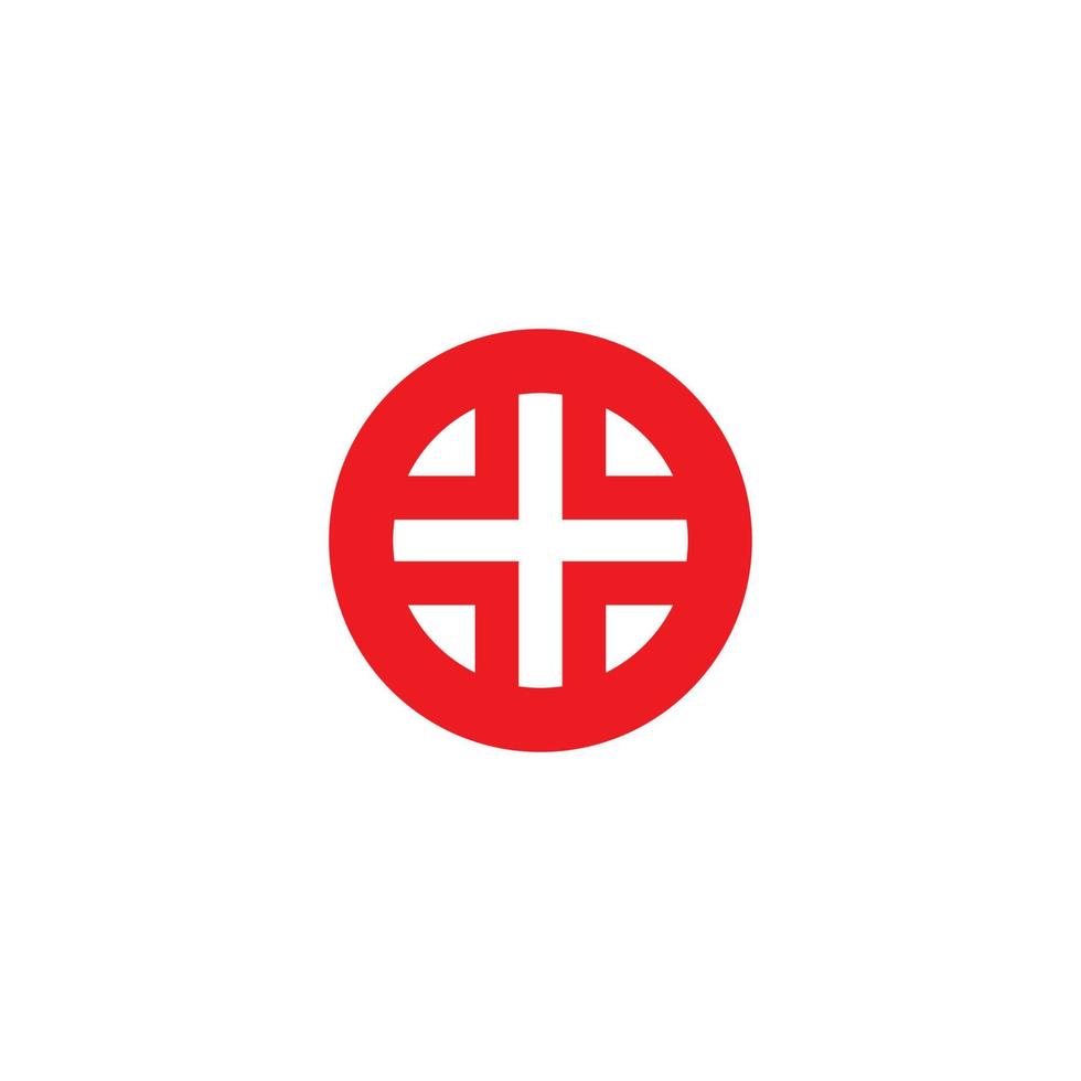 medical cross logo vector