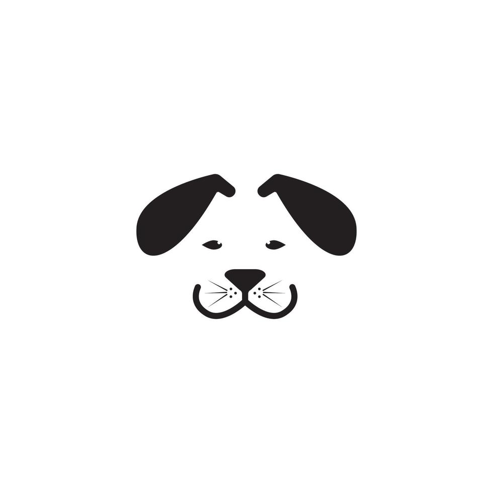 Dog icon vector illustration design template