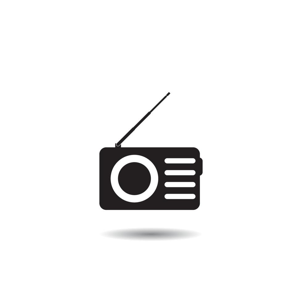 Radio icon vector illustration design template