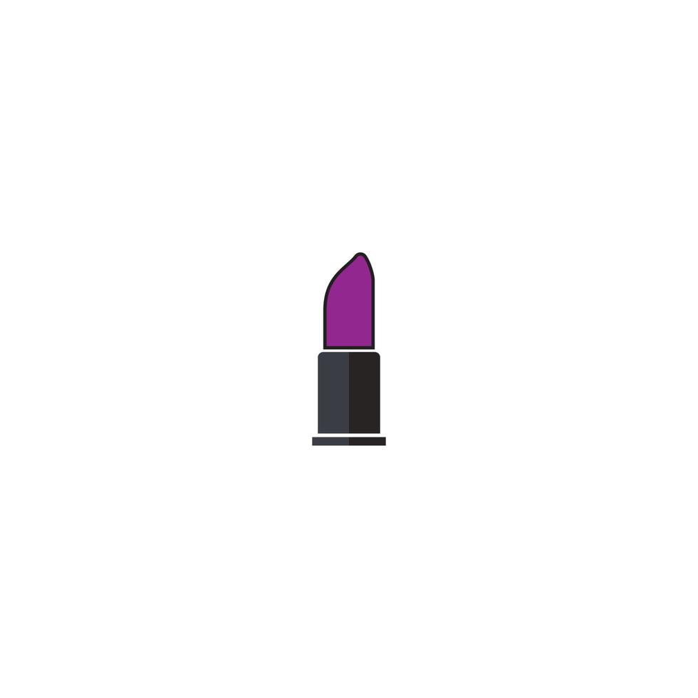 Lipstick icon  vector illustration template design