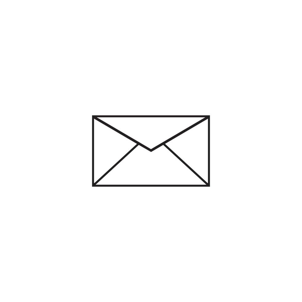 Envelope icon  vector design template