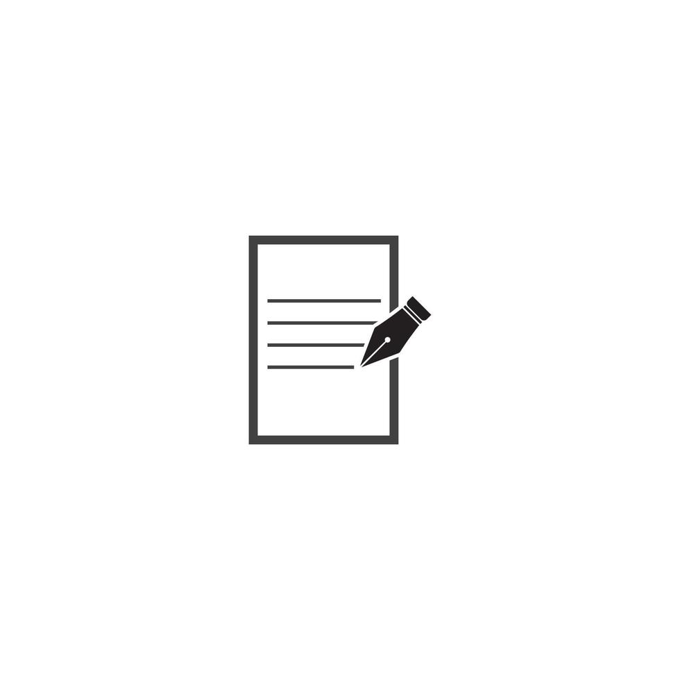 Fontain pen icon  vector illustration design template.