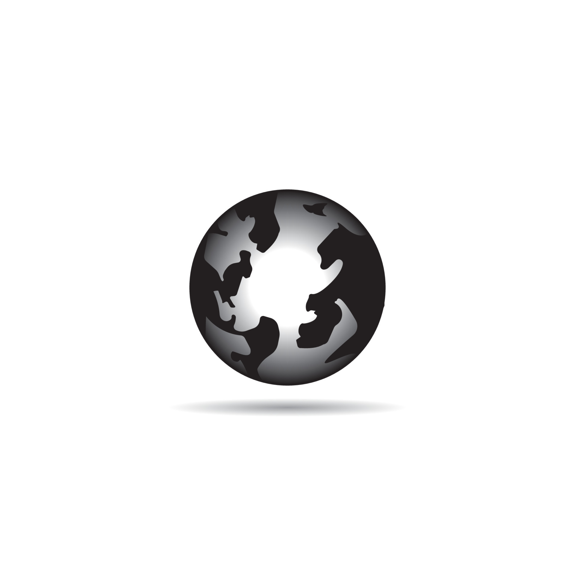 Globe logo vector illustration template design 9104312 Vector Art at