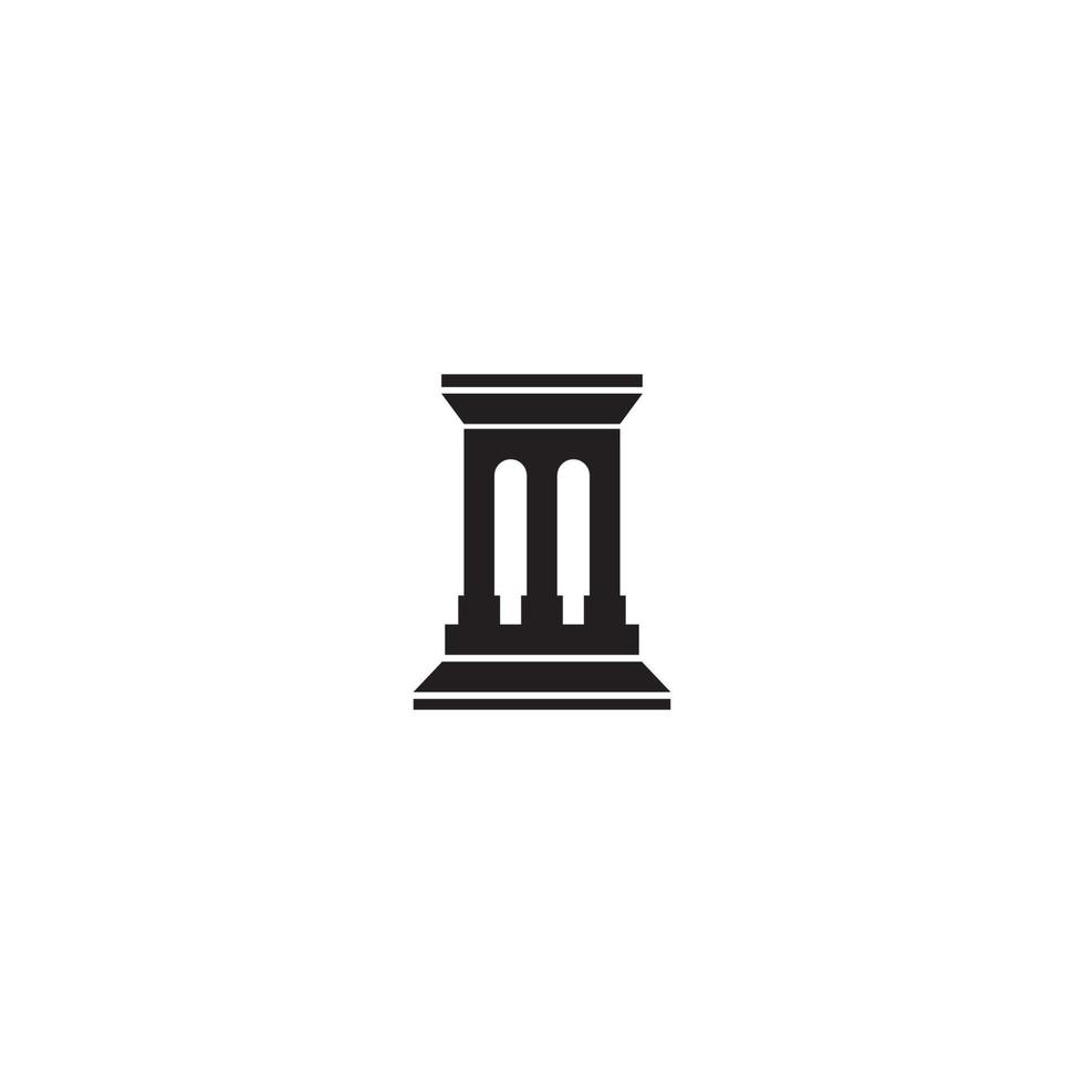 column Logo vector illustration design template