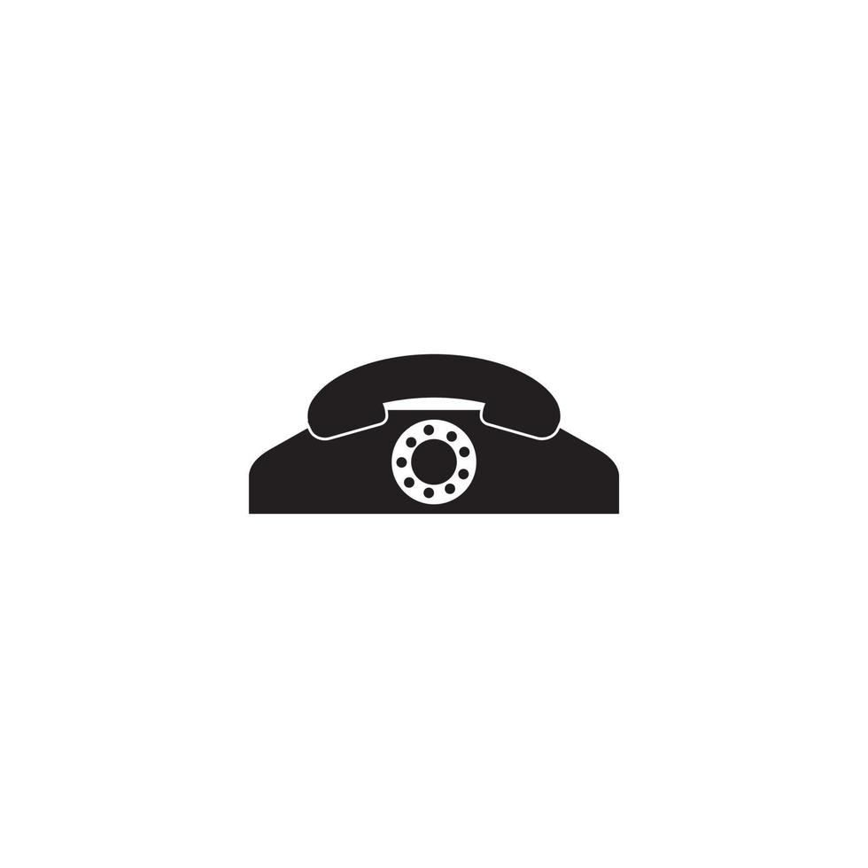 phone receiver icon  vector design template