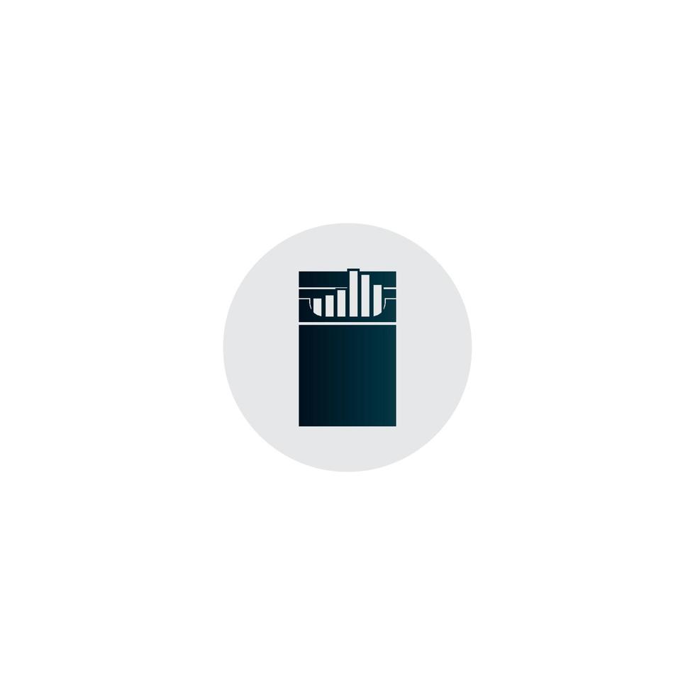 Cigarette icon  vector illustration design template.