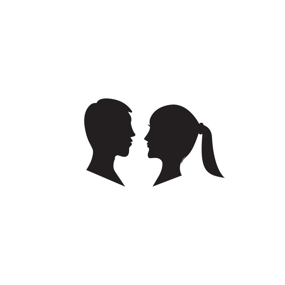 male and female icons  vector illustration template design