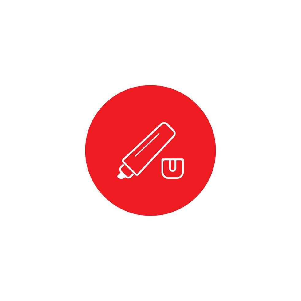 Marker pen icon vector
