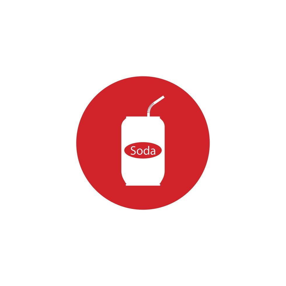 Drink can icon  vector illustration template design