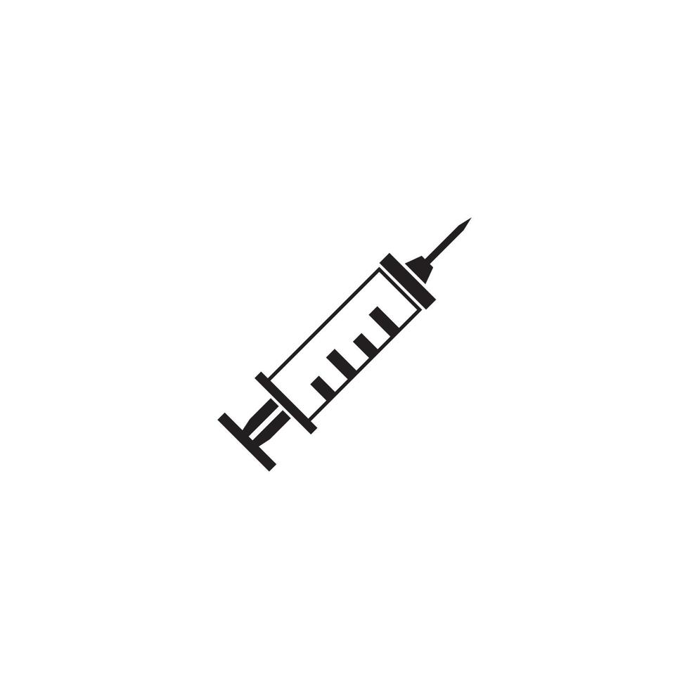 Syringe icon  vector illustration template design