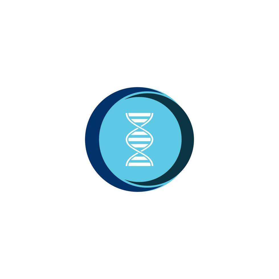 DNA icon vector illustration design template
