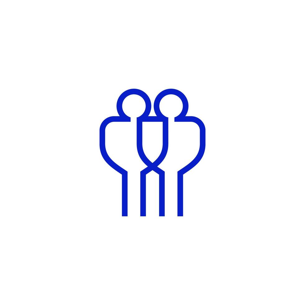 people unity together teamwork unity together icon symbol vector illustration