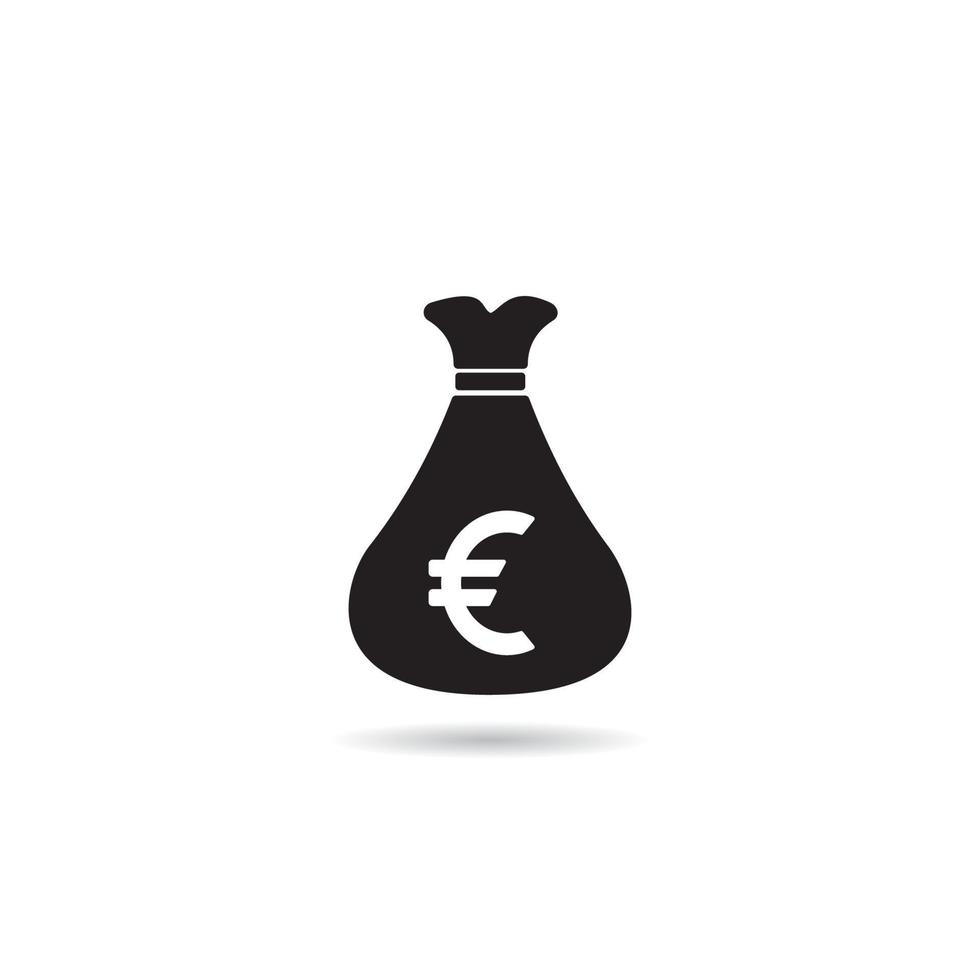 Euro icon vector illustration design template