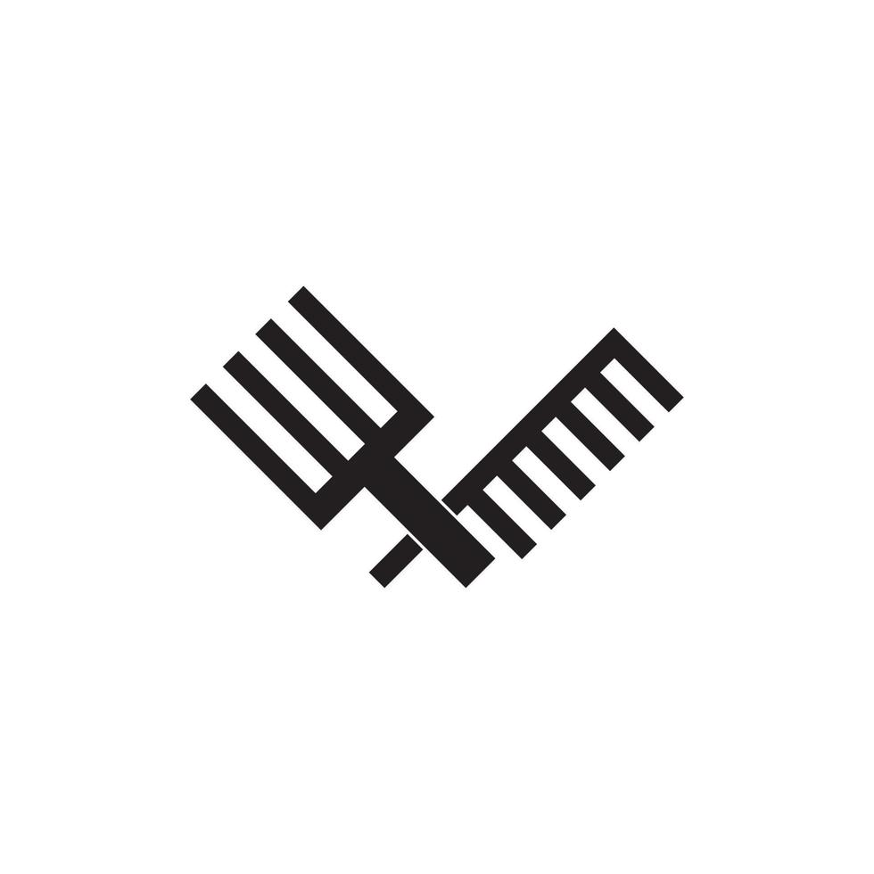 Comb icon vector illustration design template.