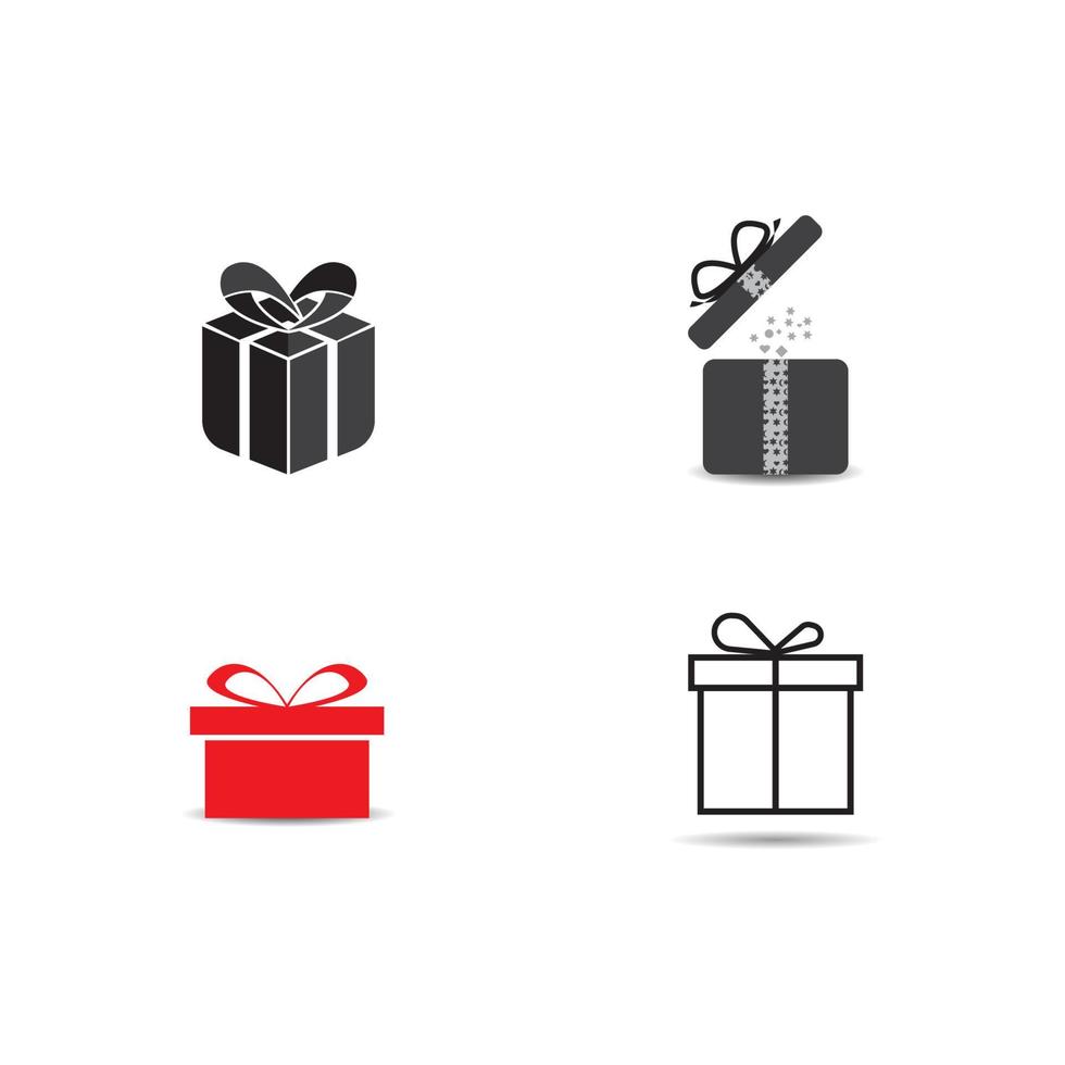 Gift icon vector illustration design template