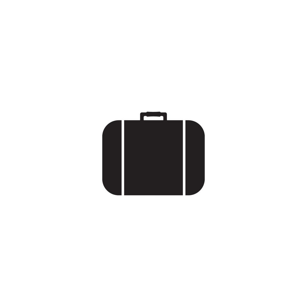 suitcase icon vector illustration design template