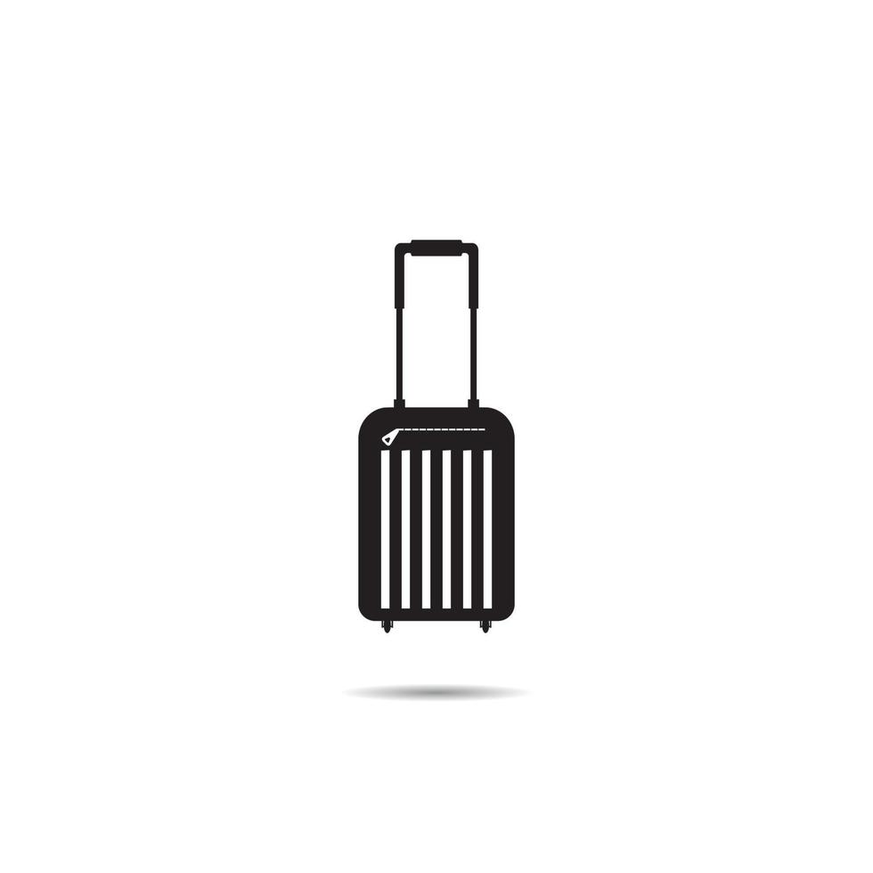 suitcase icon vector illustration design template