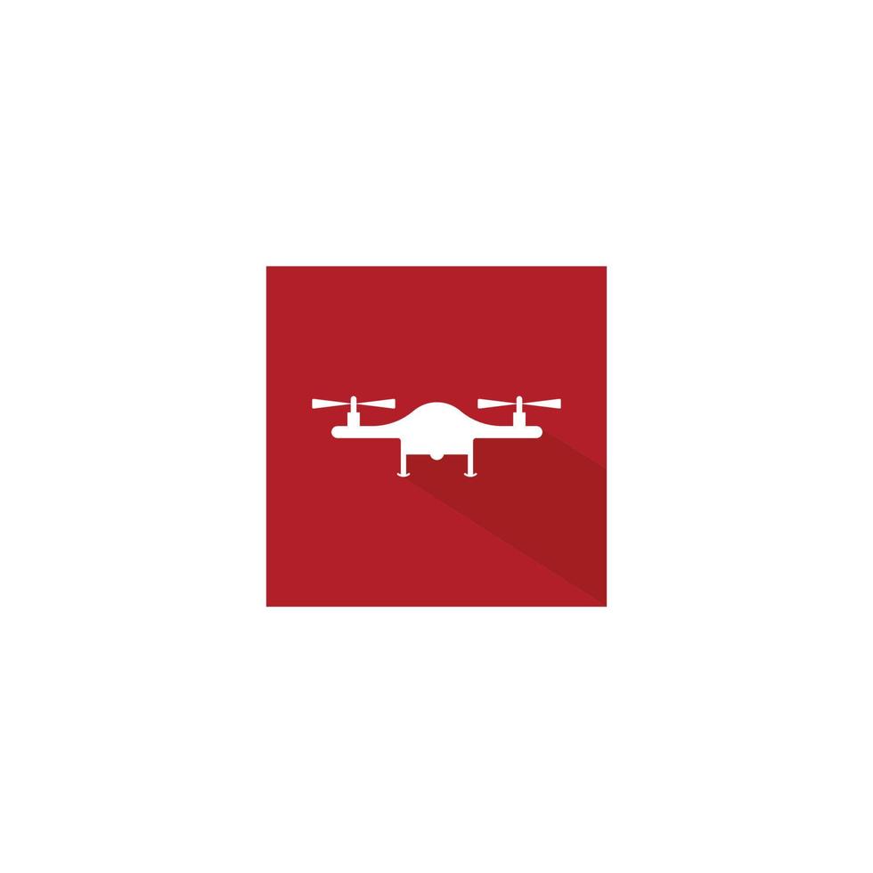 Drone logo vector illustration design template