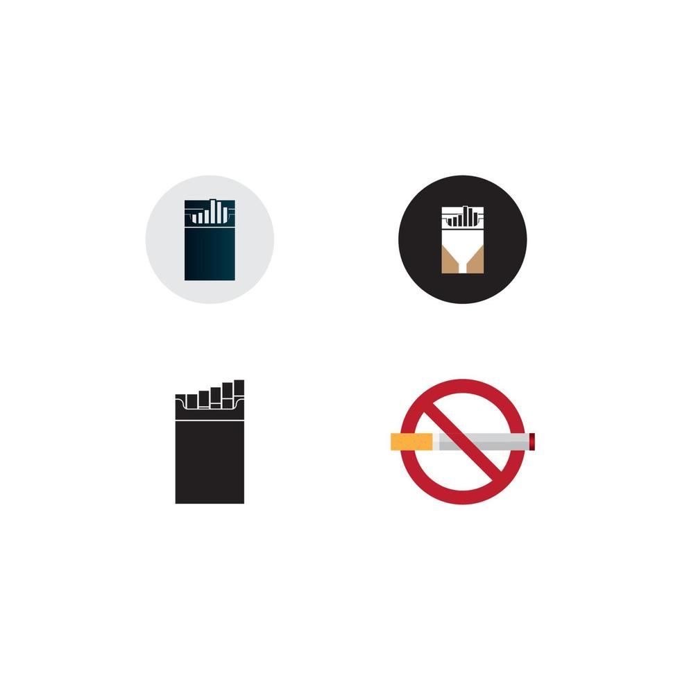 Cigarette icon  vector illustration design template.