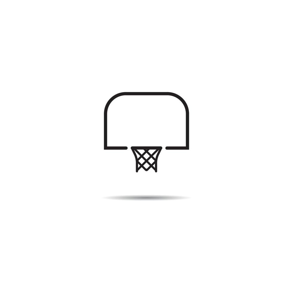 Basketball logo  vector illustration template design