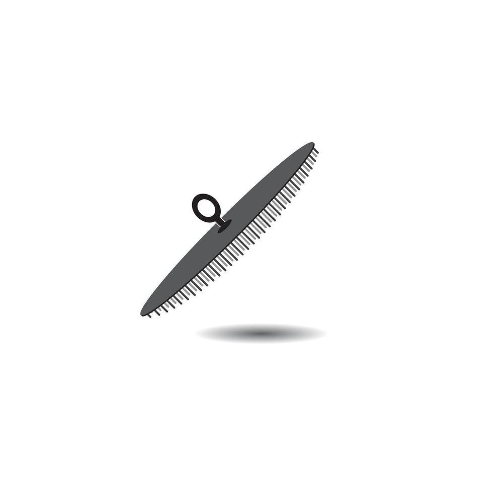 Comb icon vector illustration design template.