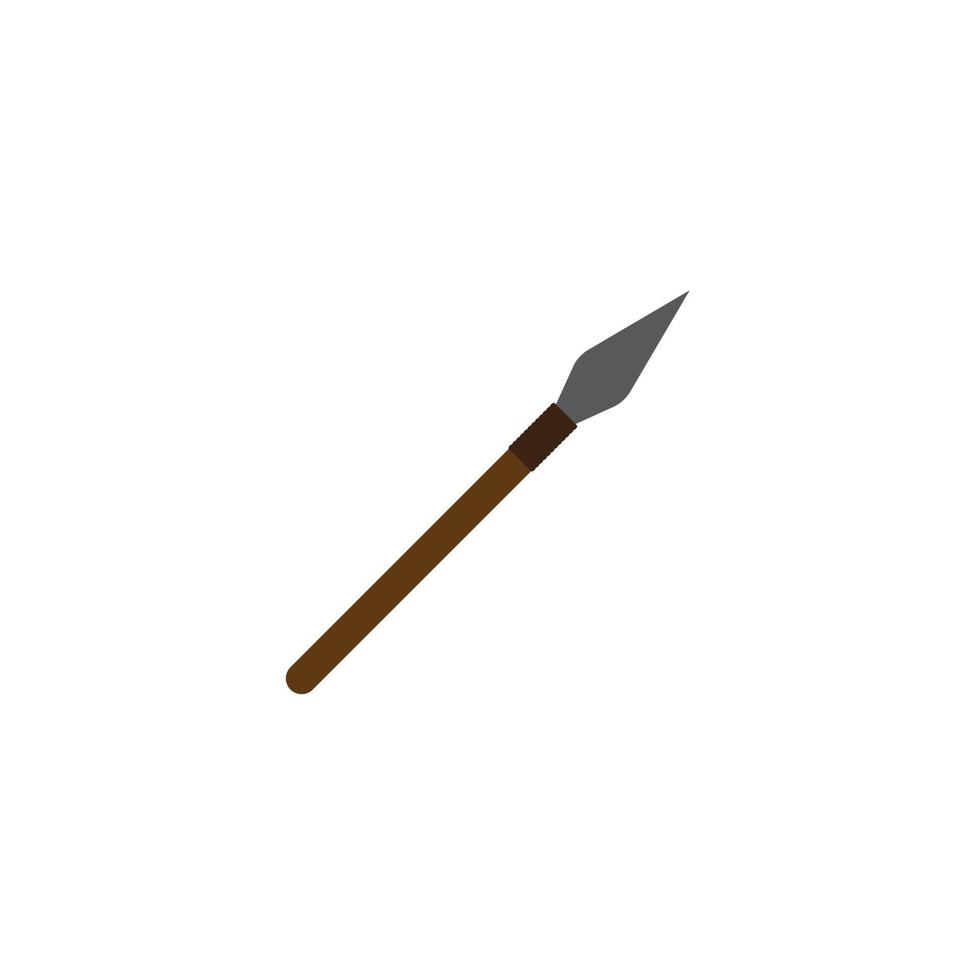 Spear icon vector illustration design template