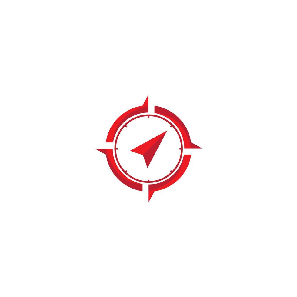 compass logo vector illustration design template.