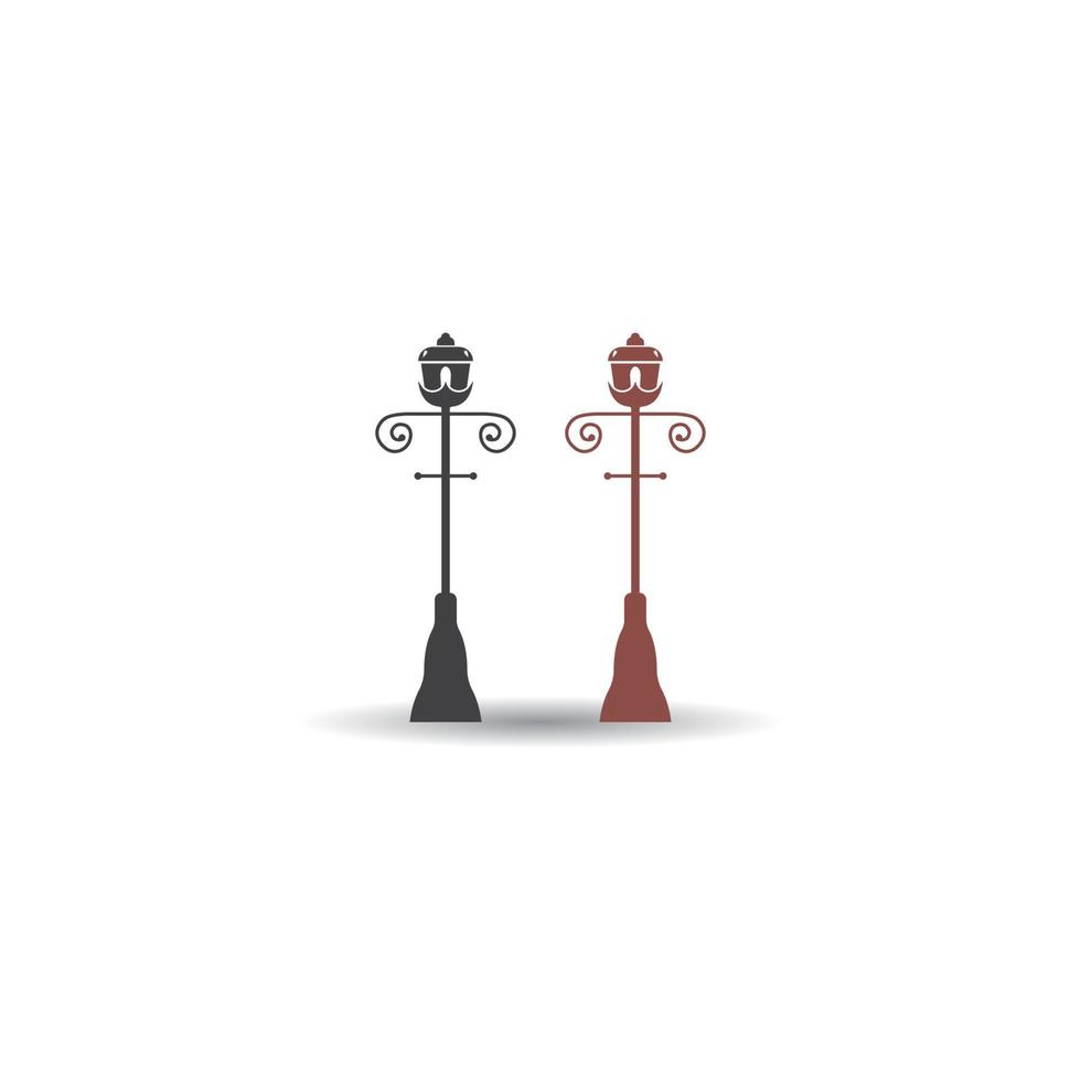 Garden light icon  vector illustration design template.