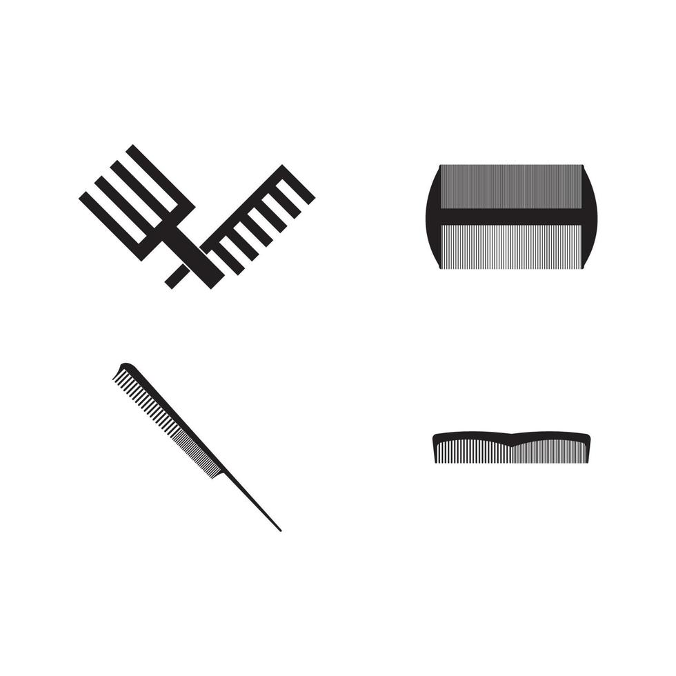 Comb icon vector illustration design template.