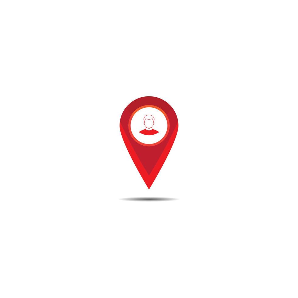 location icon  vector design template