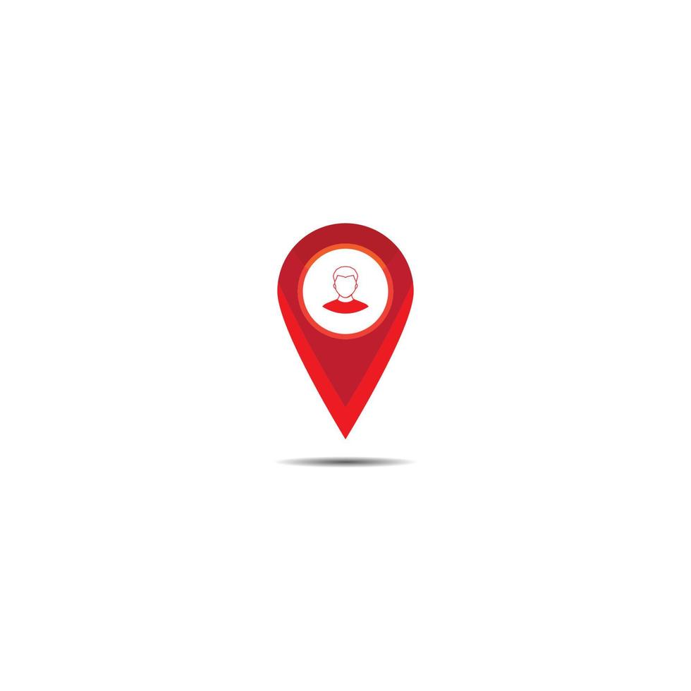 location icon  vector design template